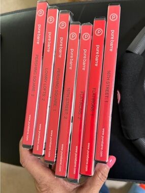 Pure Barre Red DVD Set - Assorted Workouts